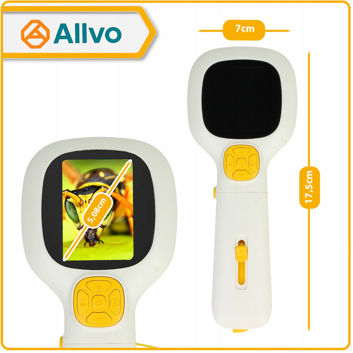 MICROSCOPE DIGITAL POCKET SET FOR CHILDREN LED USB APPROXIMATION 1000x Minimum kid's age 6
