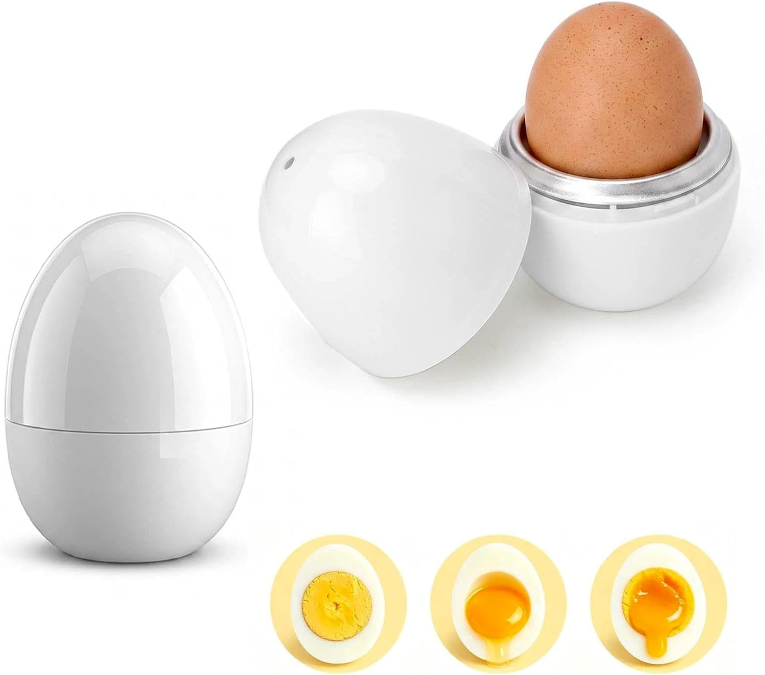 MICROWAVE EGG COOKER FOR 1 EGG QUICK BREAKFAST IN THE OFFICE AND AT HOME