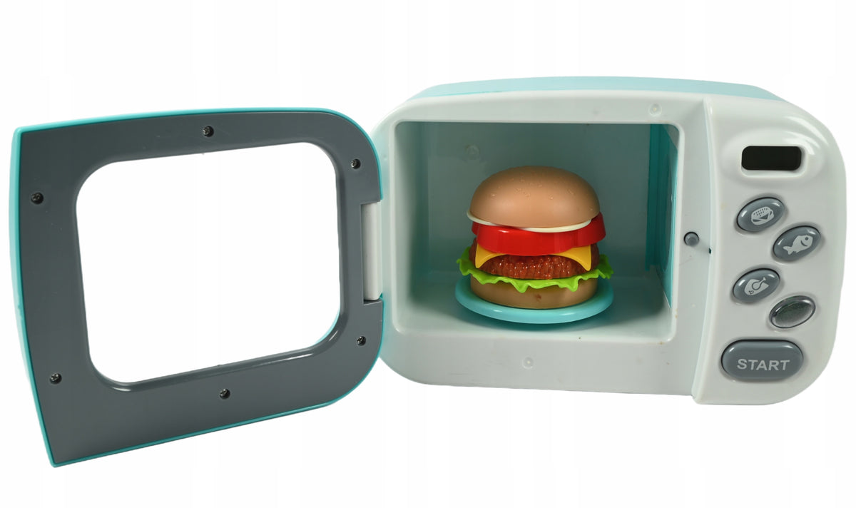 MICROWAVE FOR CHILDREN LIKE A REAL MICROWAVE SOUND LIGHT Color multicolor