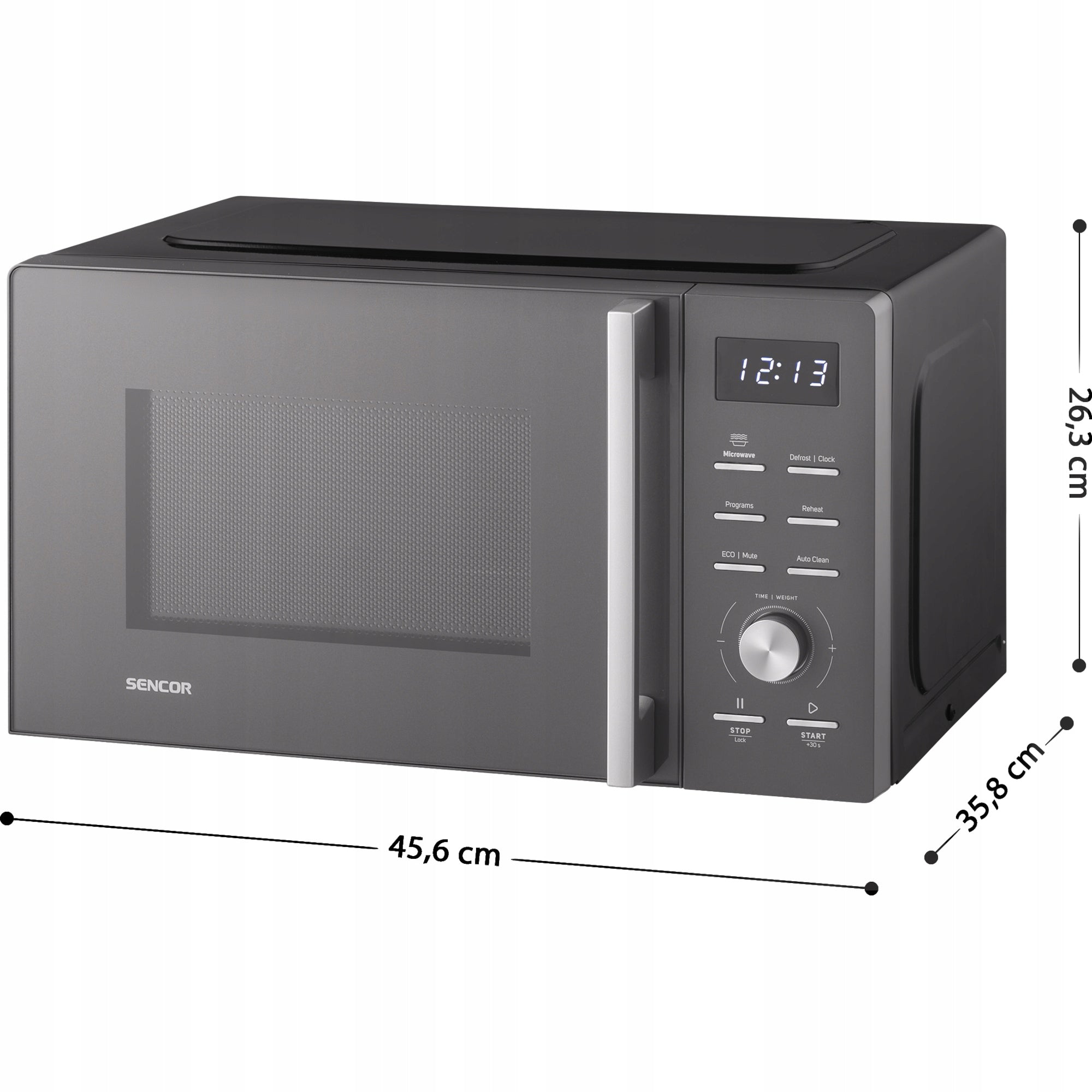 MICROWAVE OVEN 20L SENCOR SMW 5019BK | MICROWAVE | 700W | BLACK Packaging status original