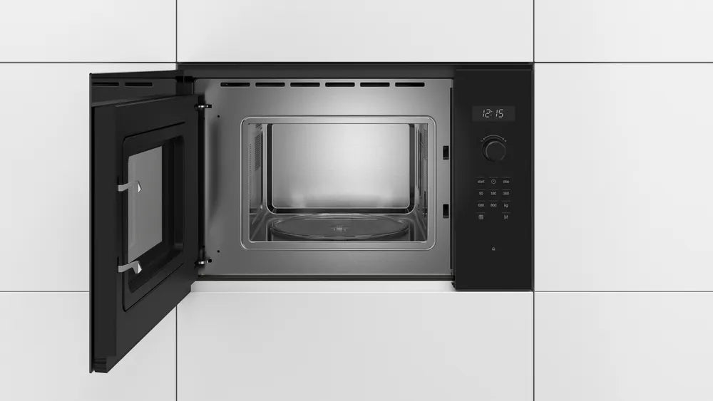 MICROWAVE OVEN BOSCH BFL524MB0 800W 5 DEGREES OF POWER DISPLAY 20L Manufacturer code BFL524MB0