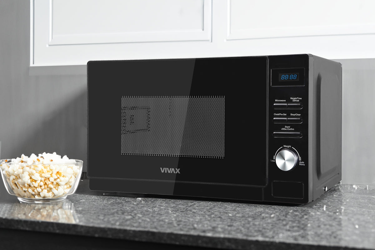 MICROWAVE OVEN MICROWAVE 20L 700W + DEFROSTING CLOCK 24H Brand Vivax