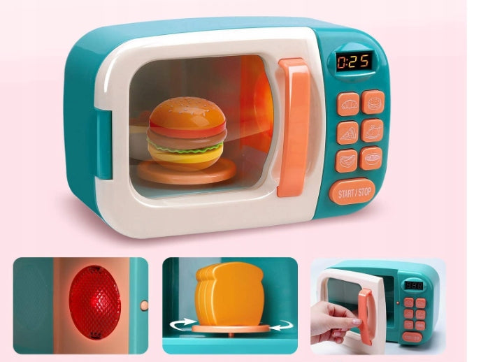 MICROWAVE kitchen set for children CUTE STONE Brand no brand