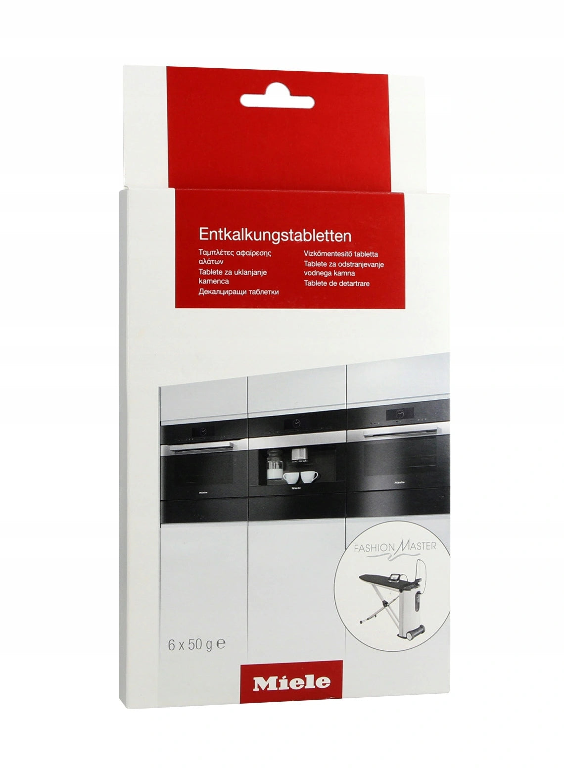 MIELE DESCALING TABLETS KETTLE DESCALER KRUPS 6PCS Packaging status original