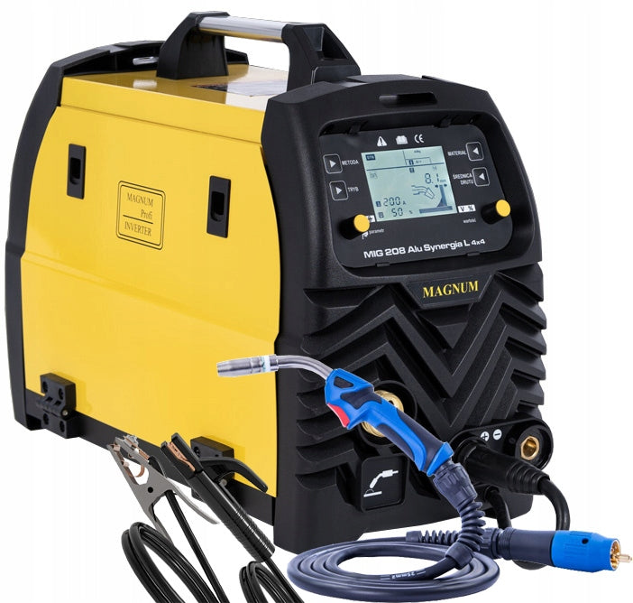 MIG 208 Alu Synergy L 4x4 Magnum MIG TIG MMA soldering machine