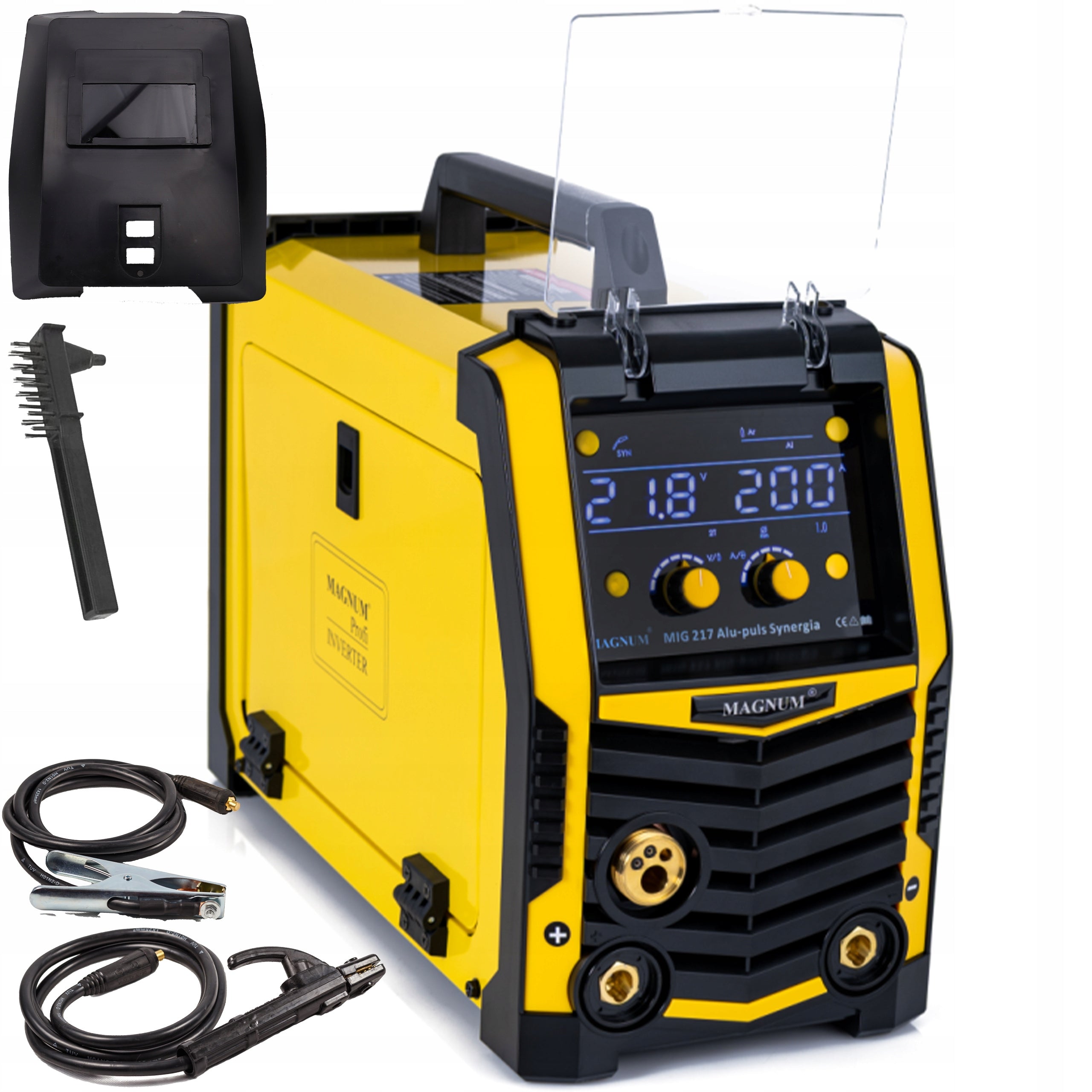 MIG MAG Magnum 217 Migomat 200A semi-automatic welding machine 230V gas
