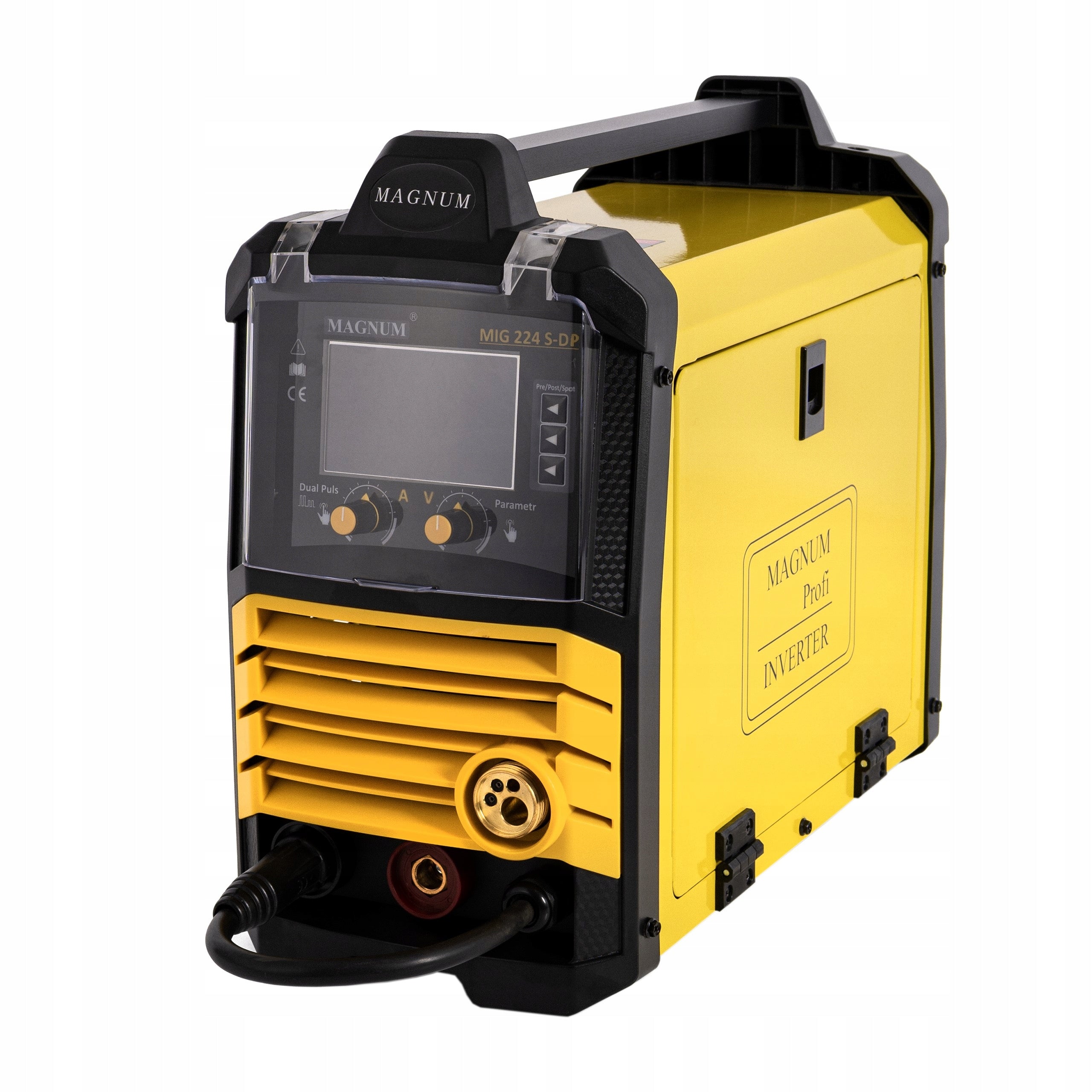 MIG/MAG TIG MMA Magnum MIG 224 S-DP Dual Pulse Synergy 230V 200A Supply voltage (V) 230