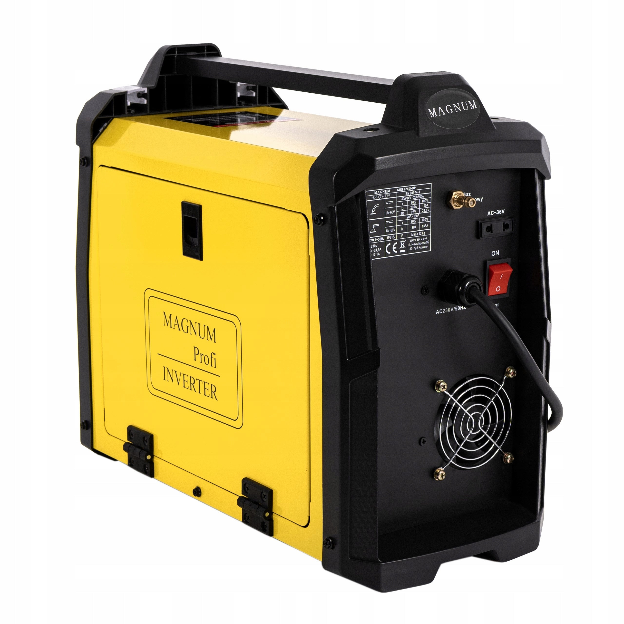 MIG/MAG TIG MMA Magnum MIG 224 S-DP Dual Pulse Synergy 230V 200A Welding range 30–200 A
