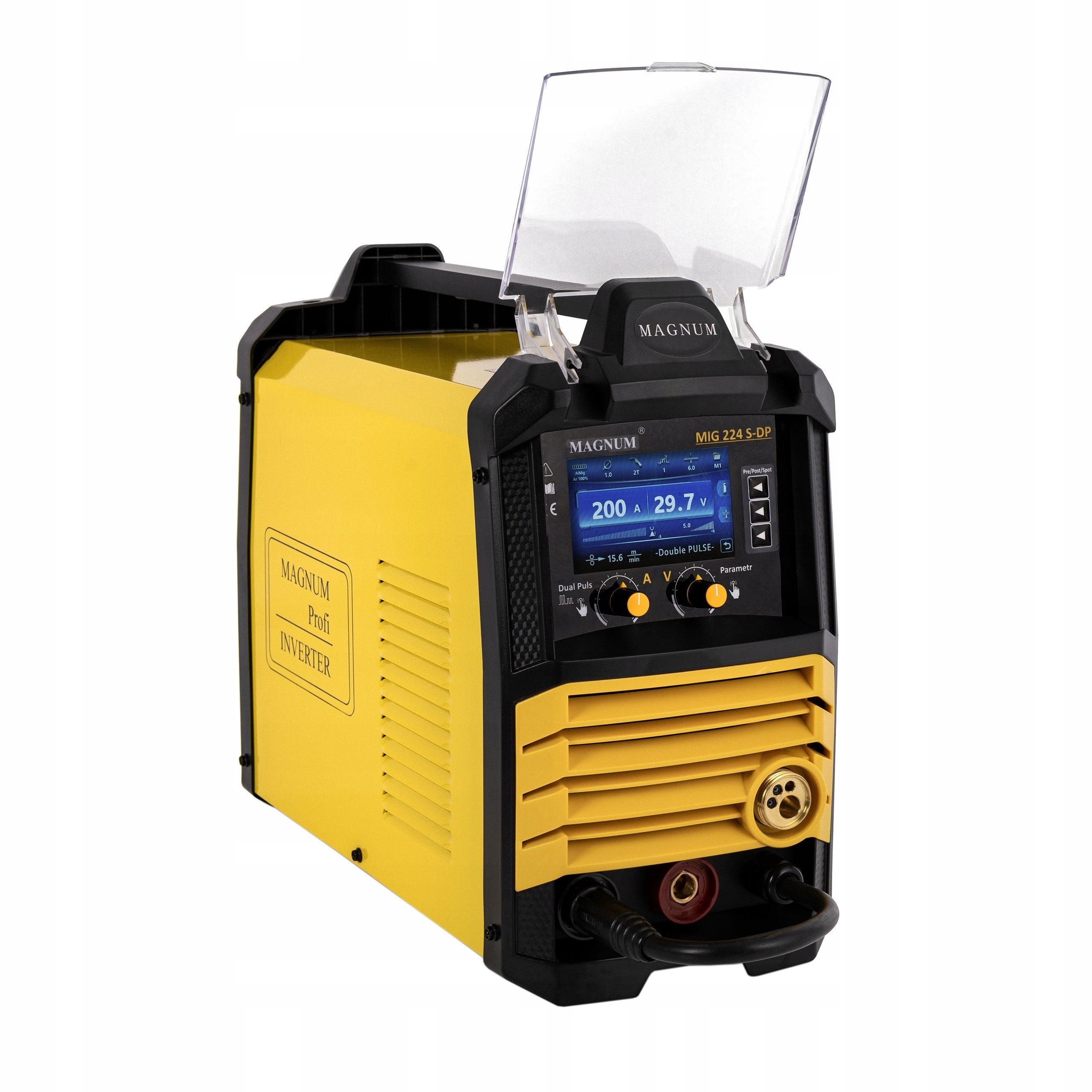 MIG/MAG TIG MMA Magnum MIG 224 S-DP Dual Pulse Synergy 230V 200A