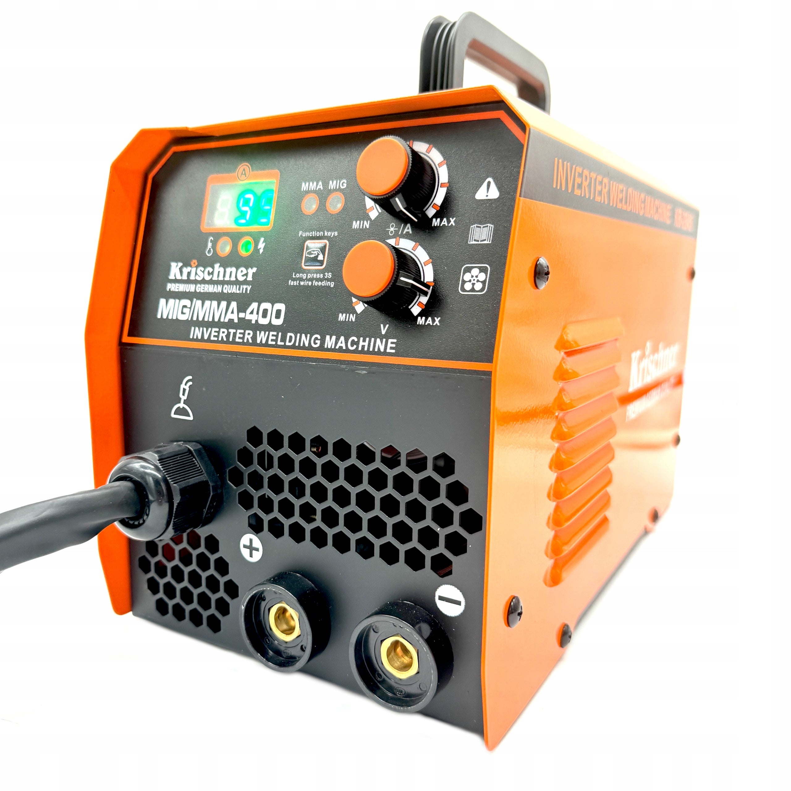 MIG MMA IGBT LCD Krischner 400A 230V Inverter Welder Supply voltage (V) 230