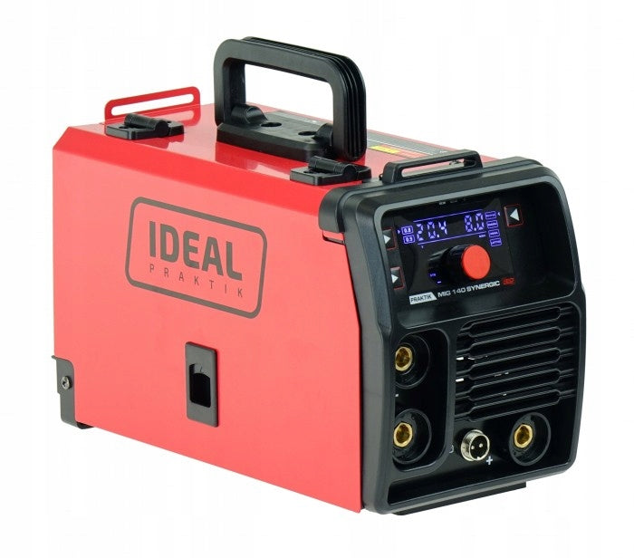 MIGOMAT Gas-free FLUX MMA SEMI-AUTOMATIC welding machine Practice welding machine Manufacturer code PRAKTIK MIG 140 SYNERGIA