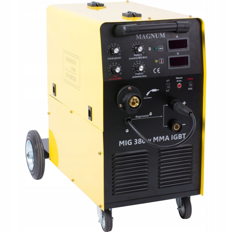 MIGOMAT MAGNUM MIG 380W 370A 400V 4x4 | MIG/MAG MMA FLUX Manufacturer code U MI 380 WIGB