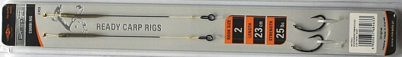 MIKADO CARP RIG SET WITH HOOKS - SET OF 14 PIECES. Manufacturer code WKMPH14P