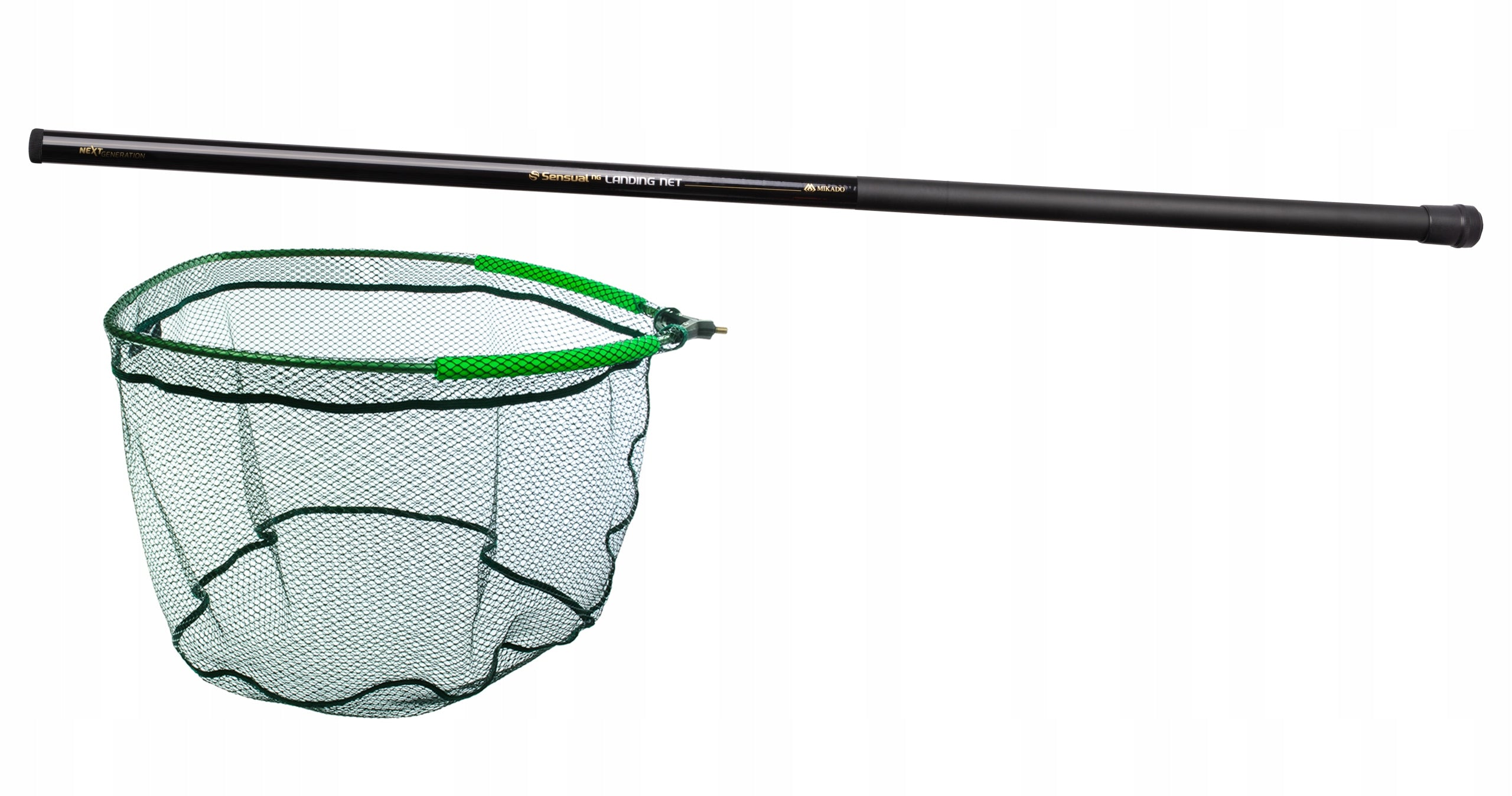 MIKADO Landing net Method Feeder Stick 2m + MF basket