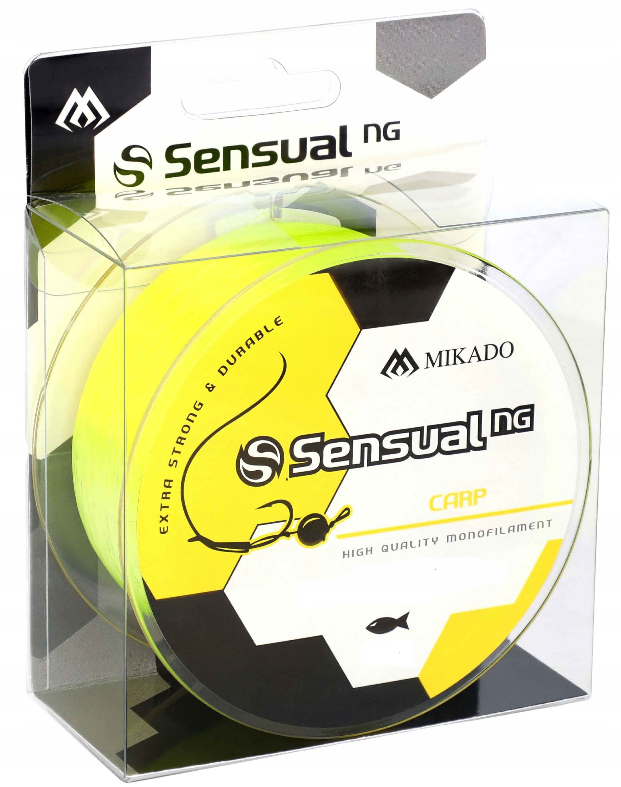 MIKADO Sensual N.G Carp fishing line for carp 0.35 mm 23kg 600 m yellow