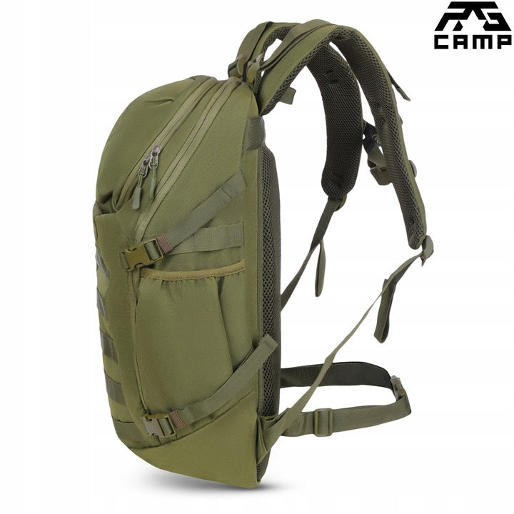 MILITARY HIKING BACKPACK 20l RG CAMP RGX1410 Manufacturer code Solidny Plecak dla miłośnika survivalu