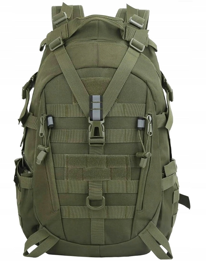 MILITARY HIKING BACKPACK MILITARY TACTICAL SURVIVAL ARMY GREEN 35L EAN (GTIN) 5903899938100