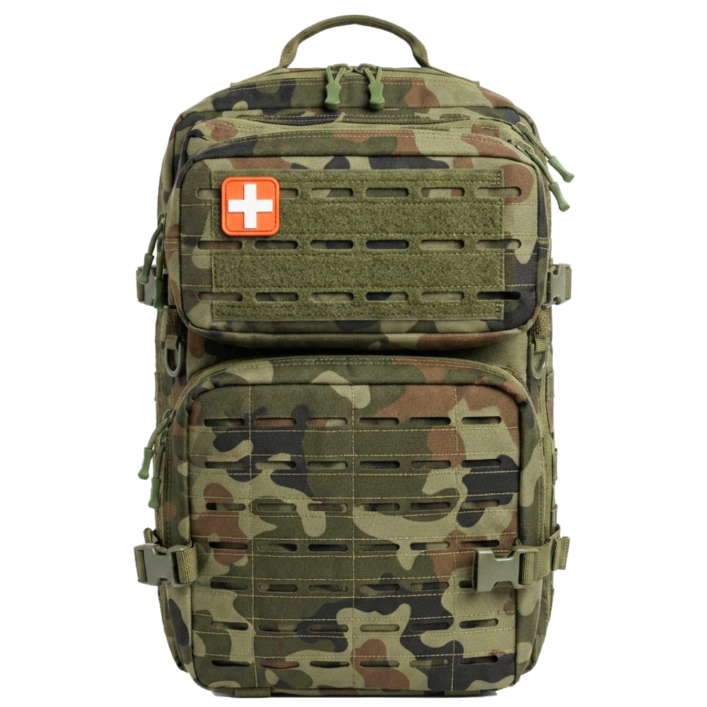 MILITARY HIKING Backpack WATERPROOF CAMO MEN'S TREKKING LARGE 45L Manufacturer code PLECAK-SURVIVAL-MORO-45l