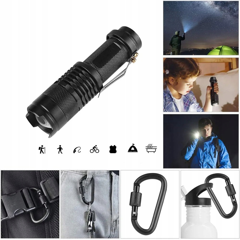 MILITARY SURVIVAL KIT 30in1Tactical SURVIVAL ESSENTIAL Multitool Additional features non-slip handle fastening clip window breaker adornments