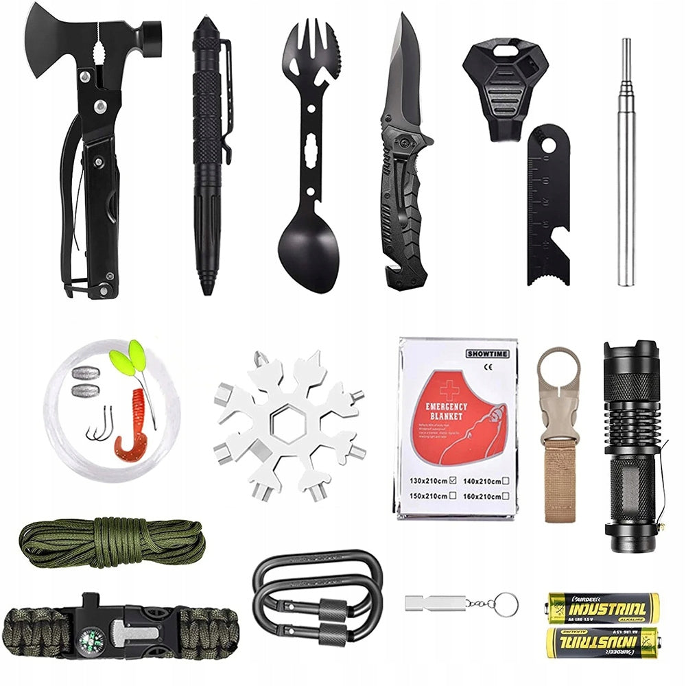 MILITARY SURVIVAL KIT 30in1Tactical SURVIVAL ESSENTIAL Multitool Brand no brand