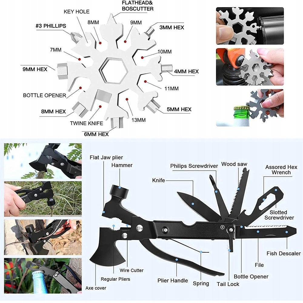 MILITARY SURVIVAL KIT 30in1Tactical SURVIVAL ESSENTIAL Multitool Model SURVIVAL KIT