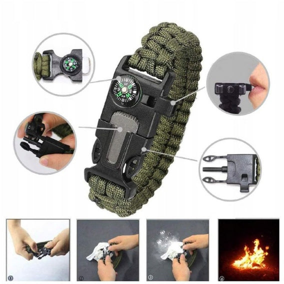 MILITARY SURVIVAL KIT GADGETS SURVIVAL TOOLS 33in1 XL Manufacturer code MASTIF-00467