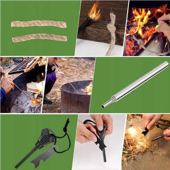 MILITARY SURVIVAL KIT GADGETS SURVIVAL TOOLS 33in1 XL Model MASTIF-00467