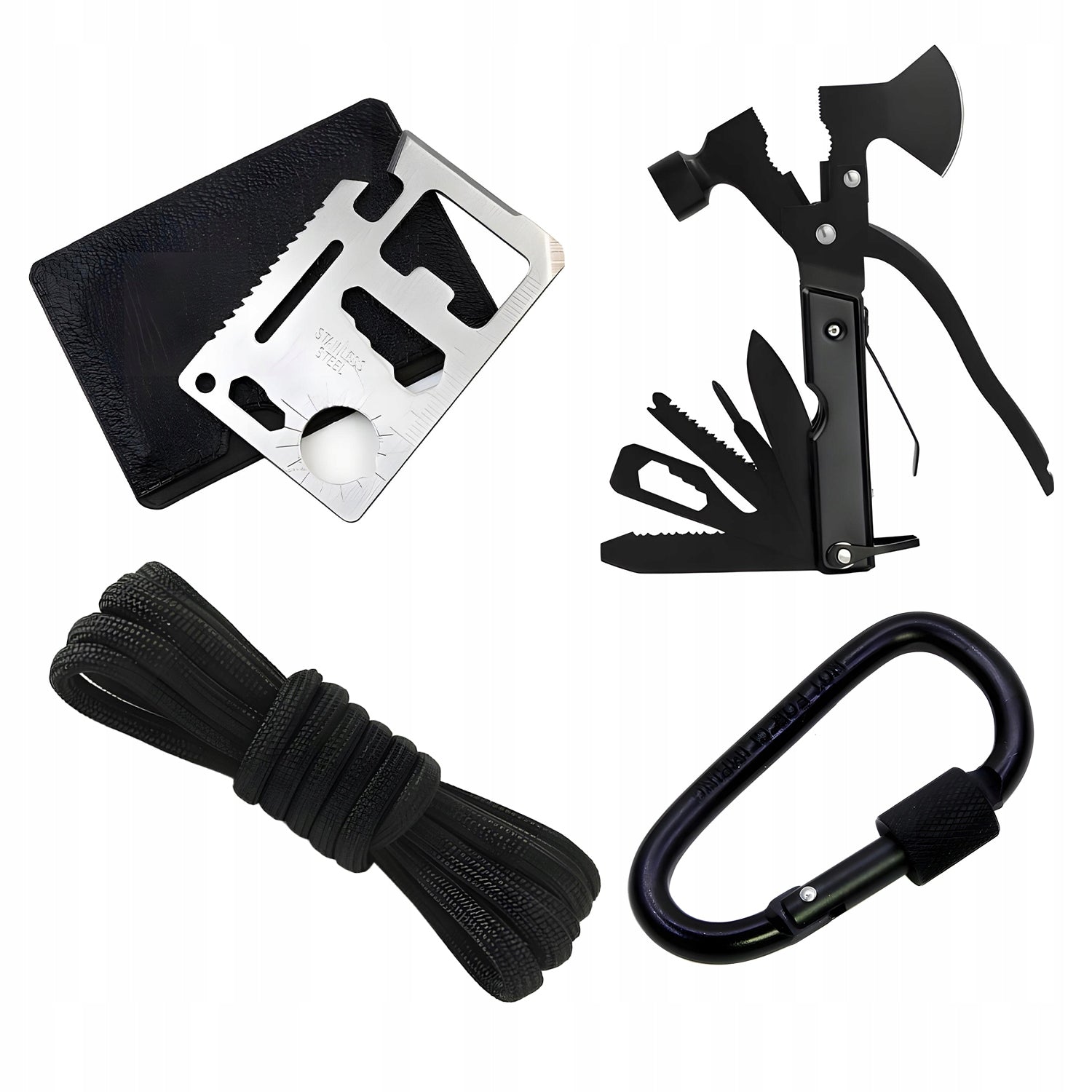MILITARY SURVIVAL KIT SURVIVAL 92in1 FEATURES AND COMPONENTS - LARGEST Brand Ineox