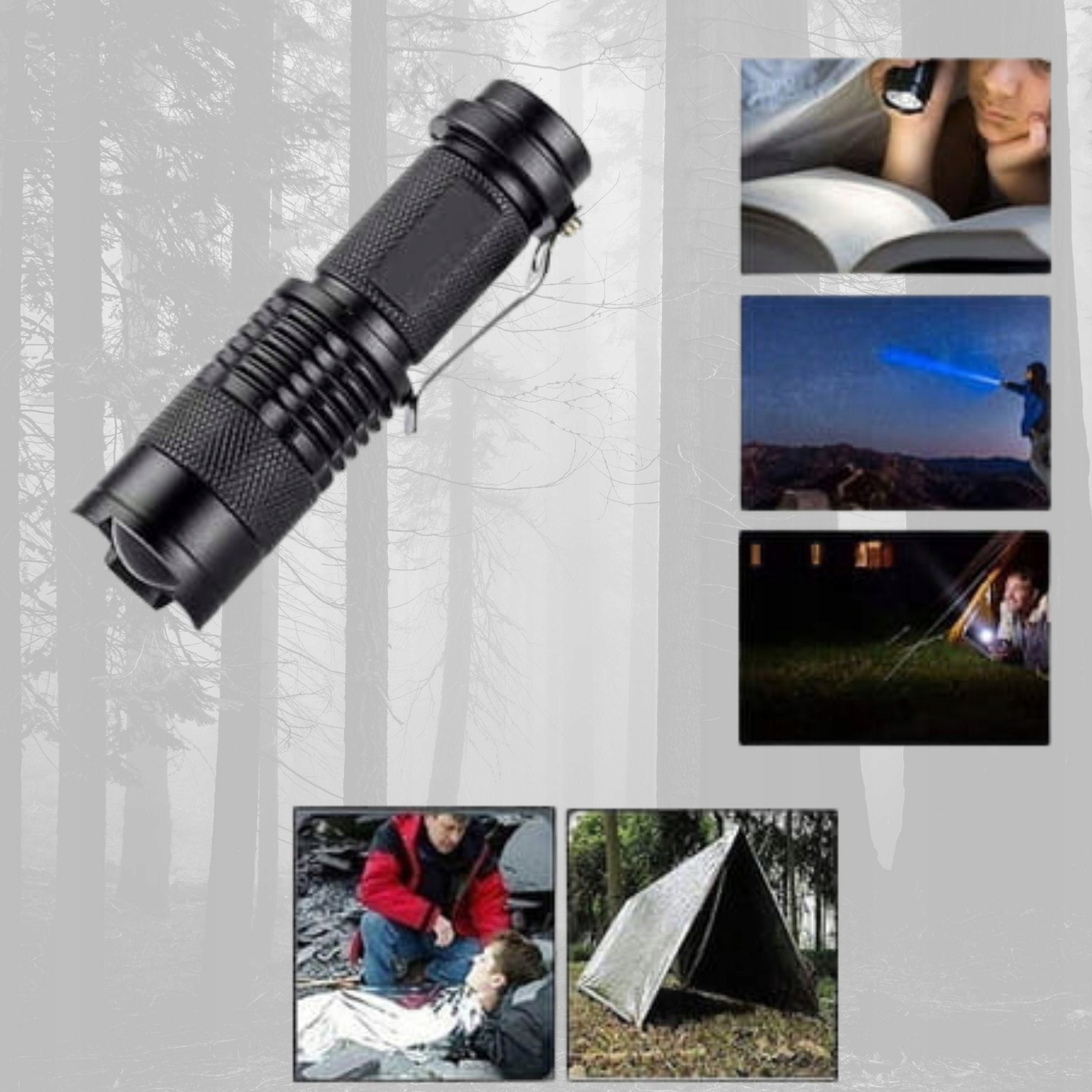 MILITARY SURVIVAL KIT XL 62in1 MULTITOOL SURVIVAL ESSENTIALS Additional features non-slip handle accidental opening lock accidental closure lock case fastening clip one-handed opening string window breaker