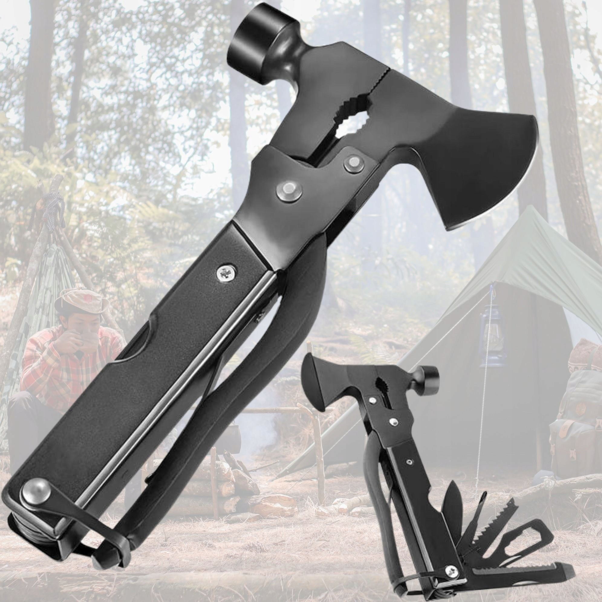 MILITARY SURVIVAL KIT XL 62in1 MULTITOOL SURVIVAL ESSENTIALS Number of additional tools 30