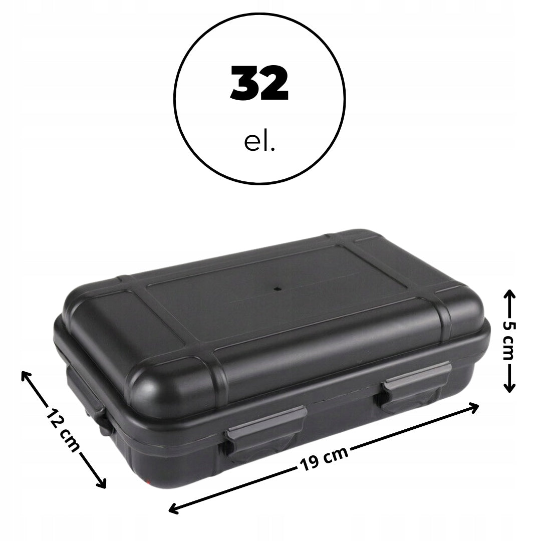 MILITARY SURVIVAL MEGA SURVIVAL SET 32IN1 Brand no brand