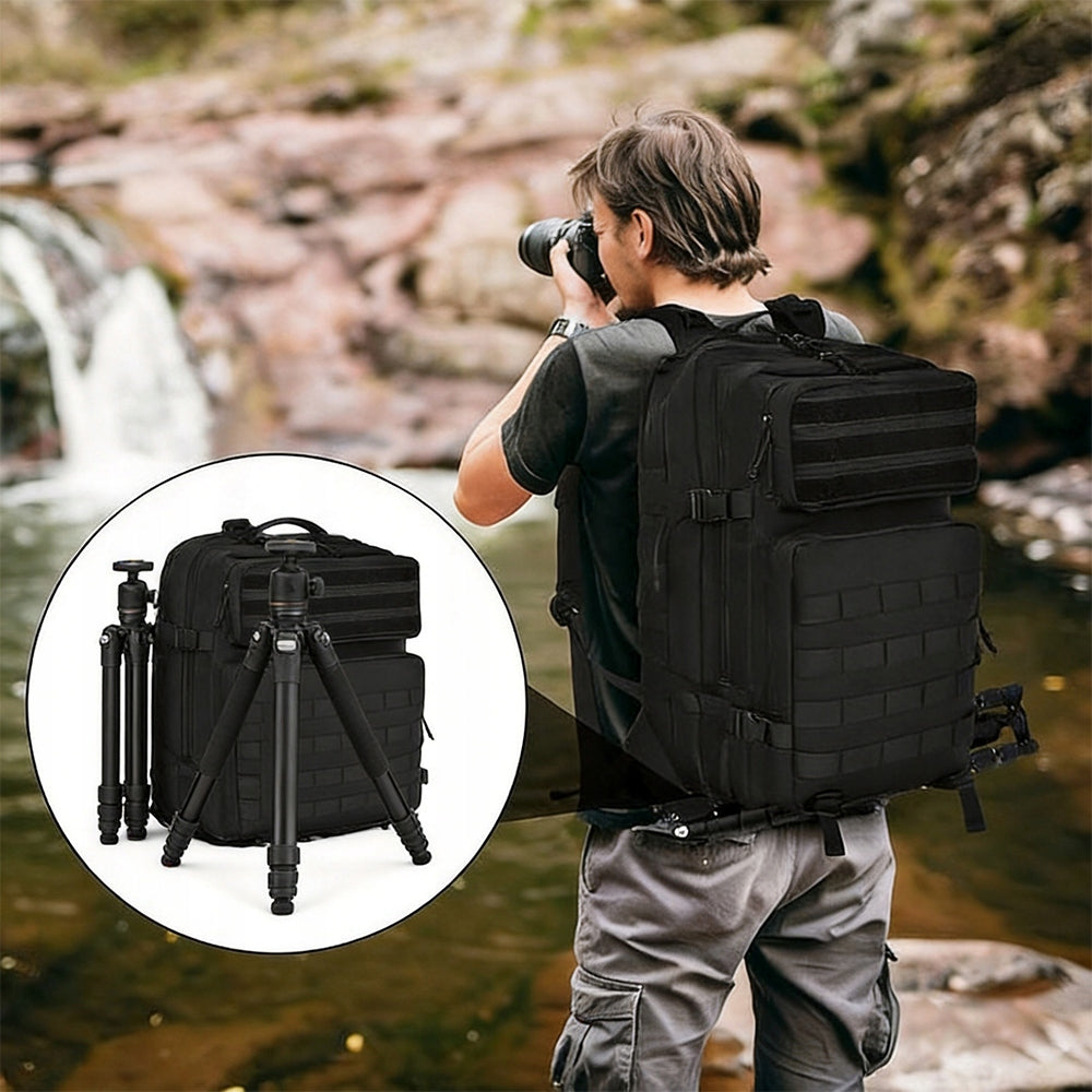 MILITARY TACTICAL MILITARY BACKPACK MEN'S BLACK SURVIVAL PREMIUM Manufacturer code 8007.2.OS