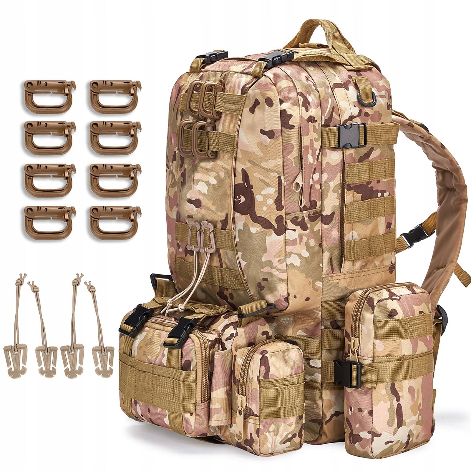 MILITARY TACTICAL MILITARY BACKPACK MEN'S PREMIUM SURVIVAL 45L