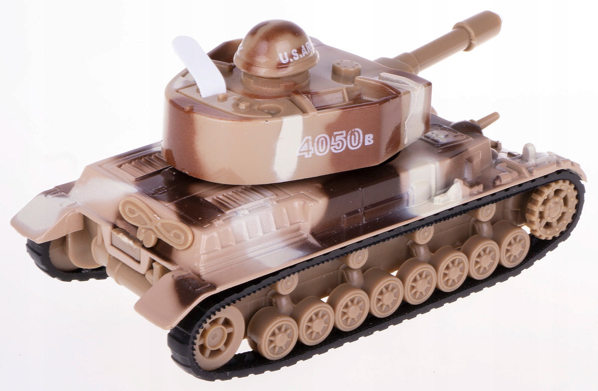 MILITARY TANK METAL LIGHT SOUND 4050B SAND Brand Hipo