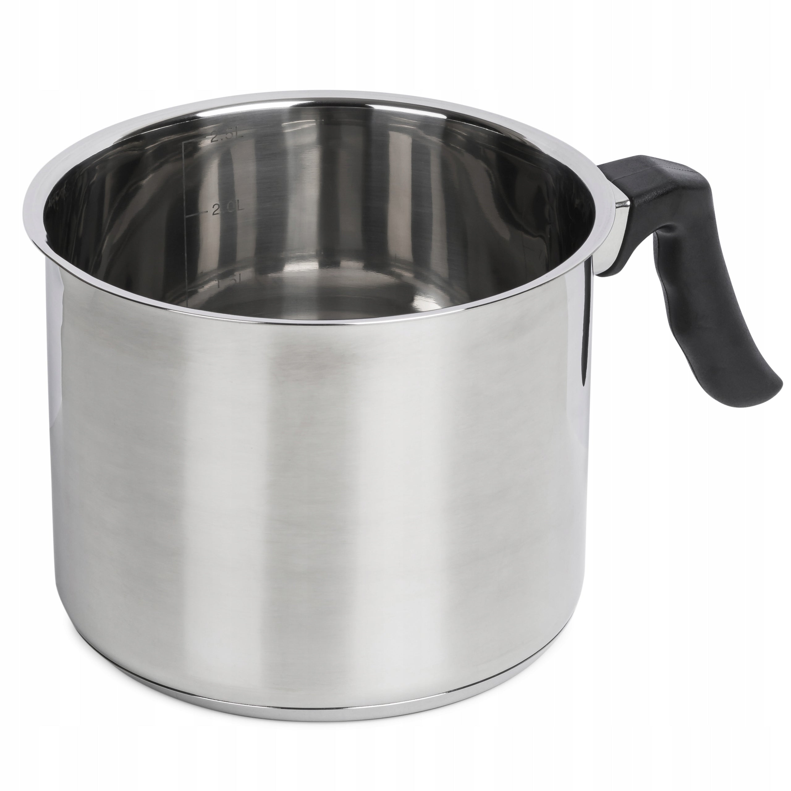 MILK COOKING POT 2,5 L STEEL SAUCEPAN WITH SPOUT INDUCTION GAS EAN (GTIN) 5903771849807