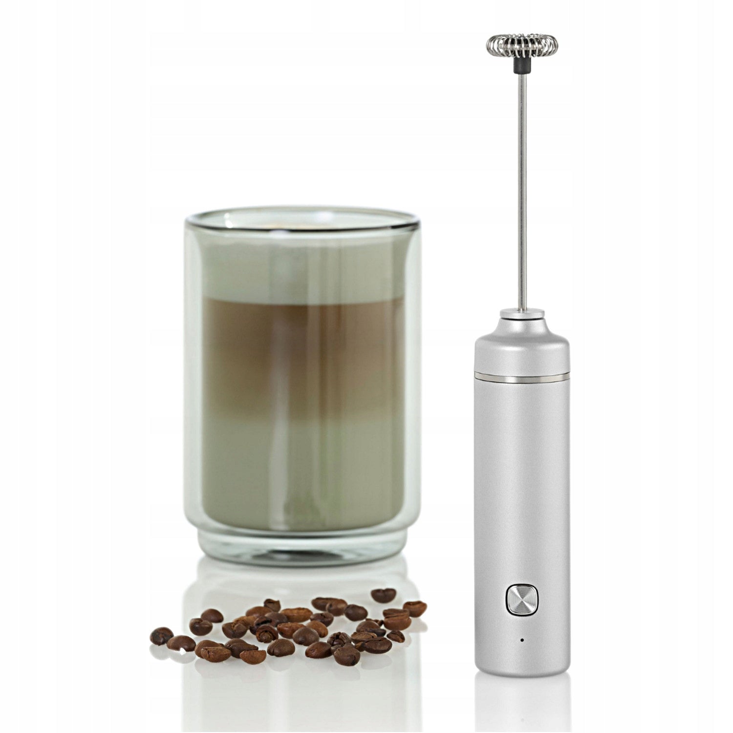 MILK FROTHER Cordless MORO AdHoc light grey