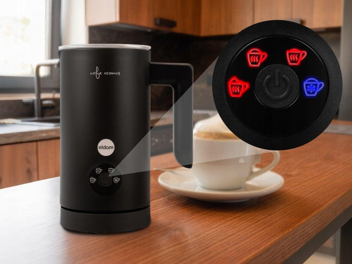 MILK FROTHER ELECTRIC 4 MODES HEATER 4in1 300ml 500W ELDOM Manufacturer code Spieniacz do mleka SI560C