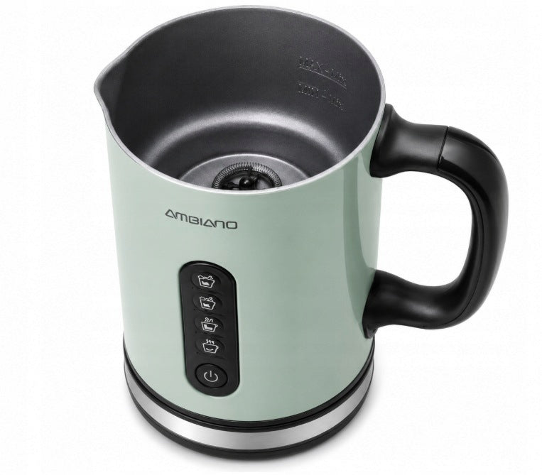 MILK FROTHER ELECTRIC 500W HEATER 4 MODES GREEN RETRO Packaging status original