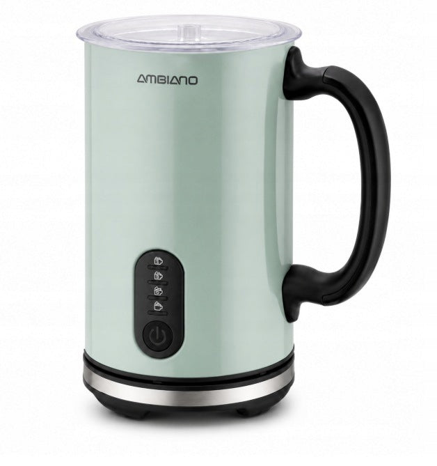 MILK FROTHER ELECTRIC 500W HEATER 4 MODES GREEN RETRO
