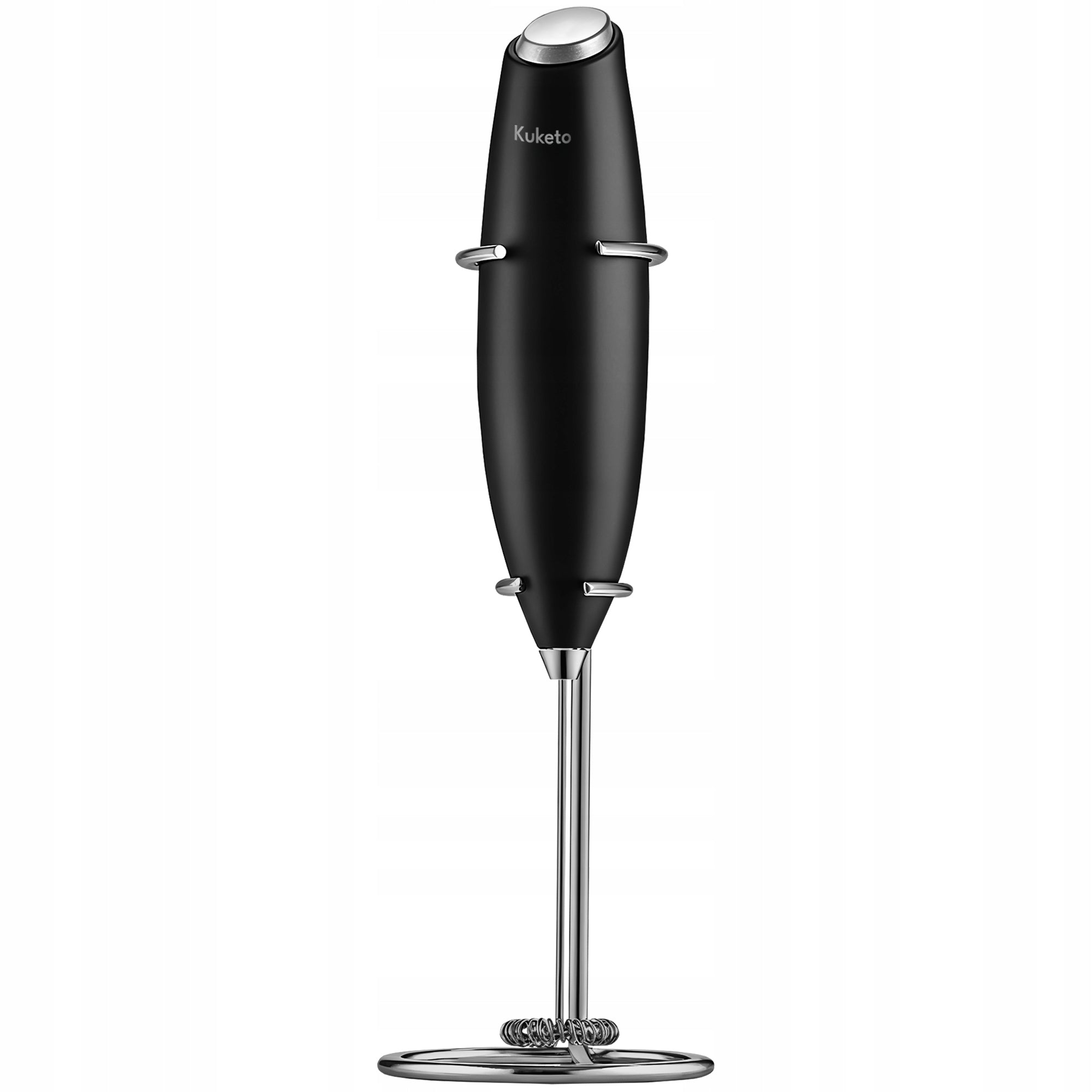 MILK FROTHER ELECTRIC HAND MIXER COFFEE BEATER STAND