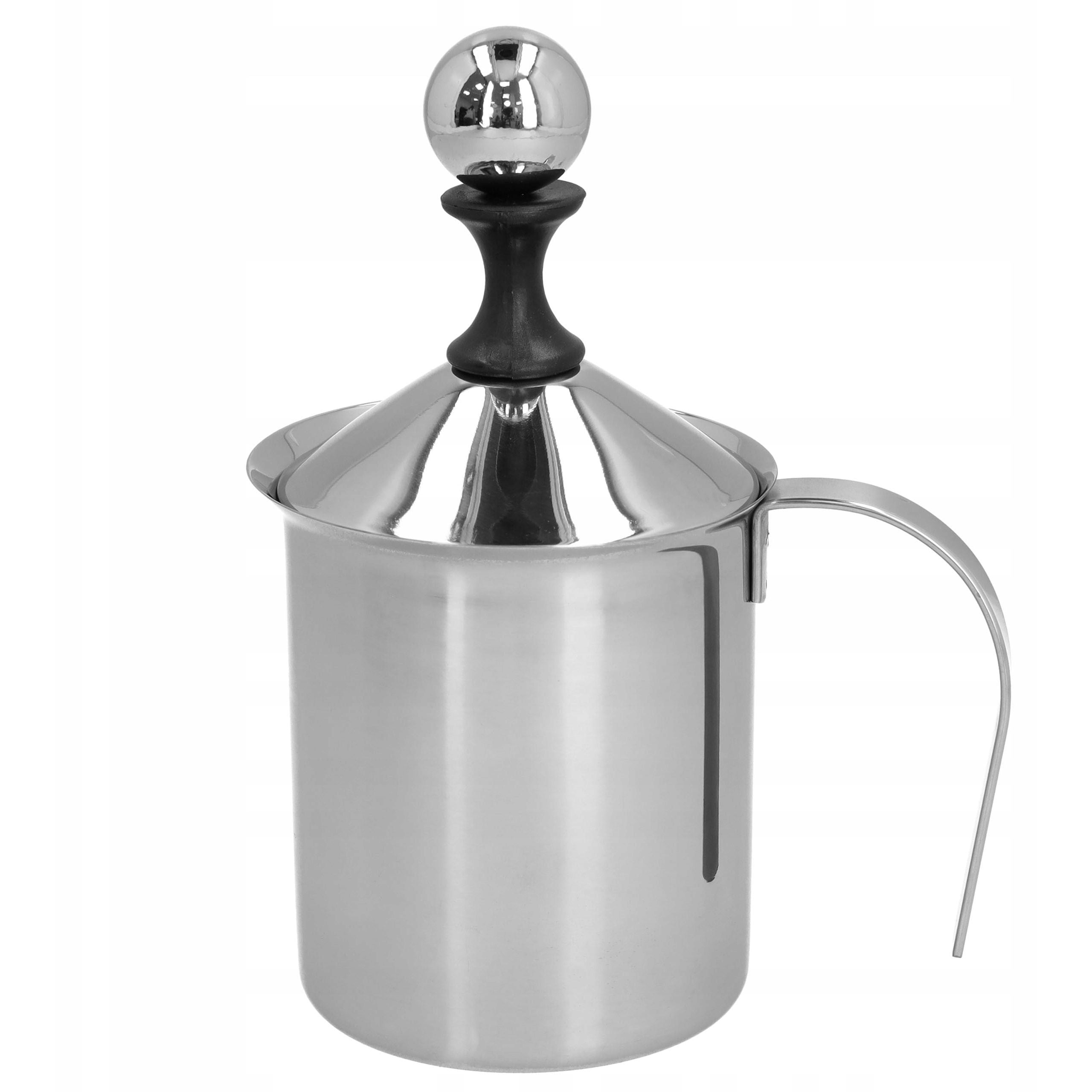 MILK FROTHER Stainless Steel Handheld Foam Agitator 400ml Manufacturer code SPIENIACZ DO MLEKA stal nierdzewna ręczny