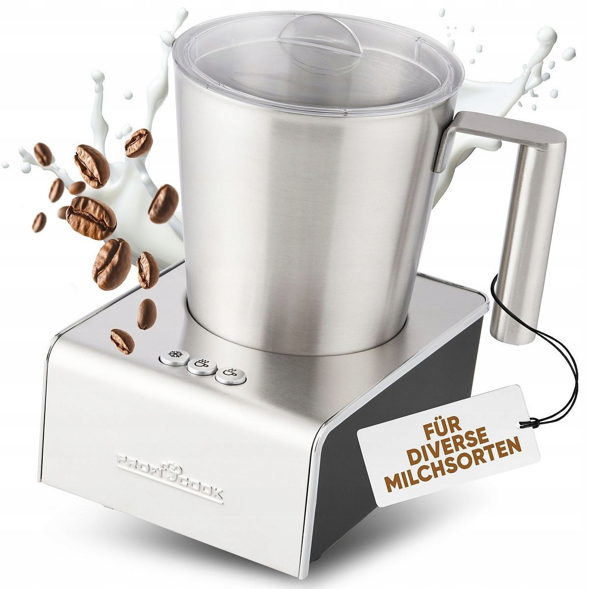 MILK FROTHER with Heater AUTOMATIC Pitcher Coffee STRONG cup Manufacturer code 501033