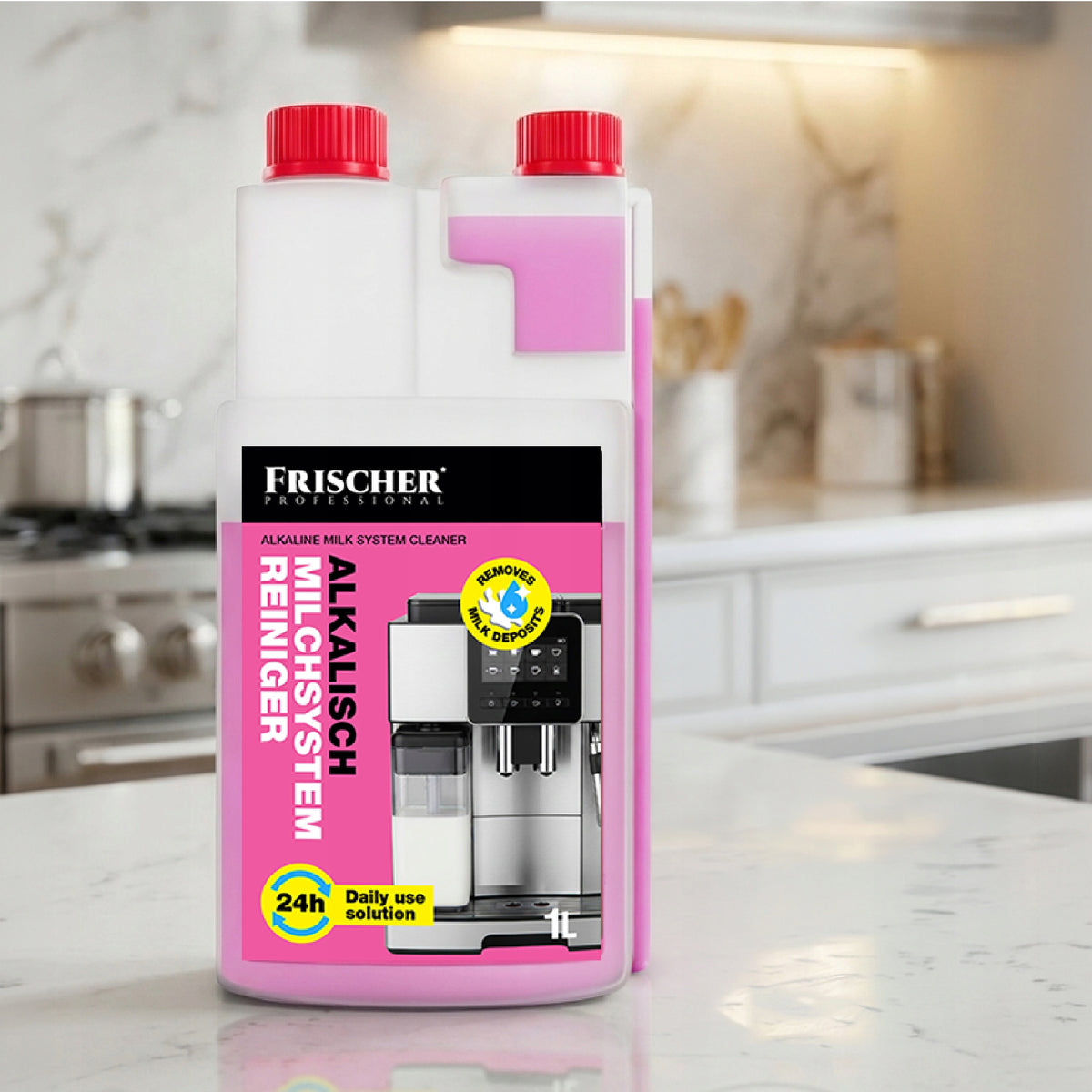 MILK SYSTEM CLEANING LIQUID MILK SYSTEM SEDIMENT REMOVAL 1000ml Packaging status original