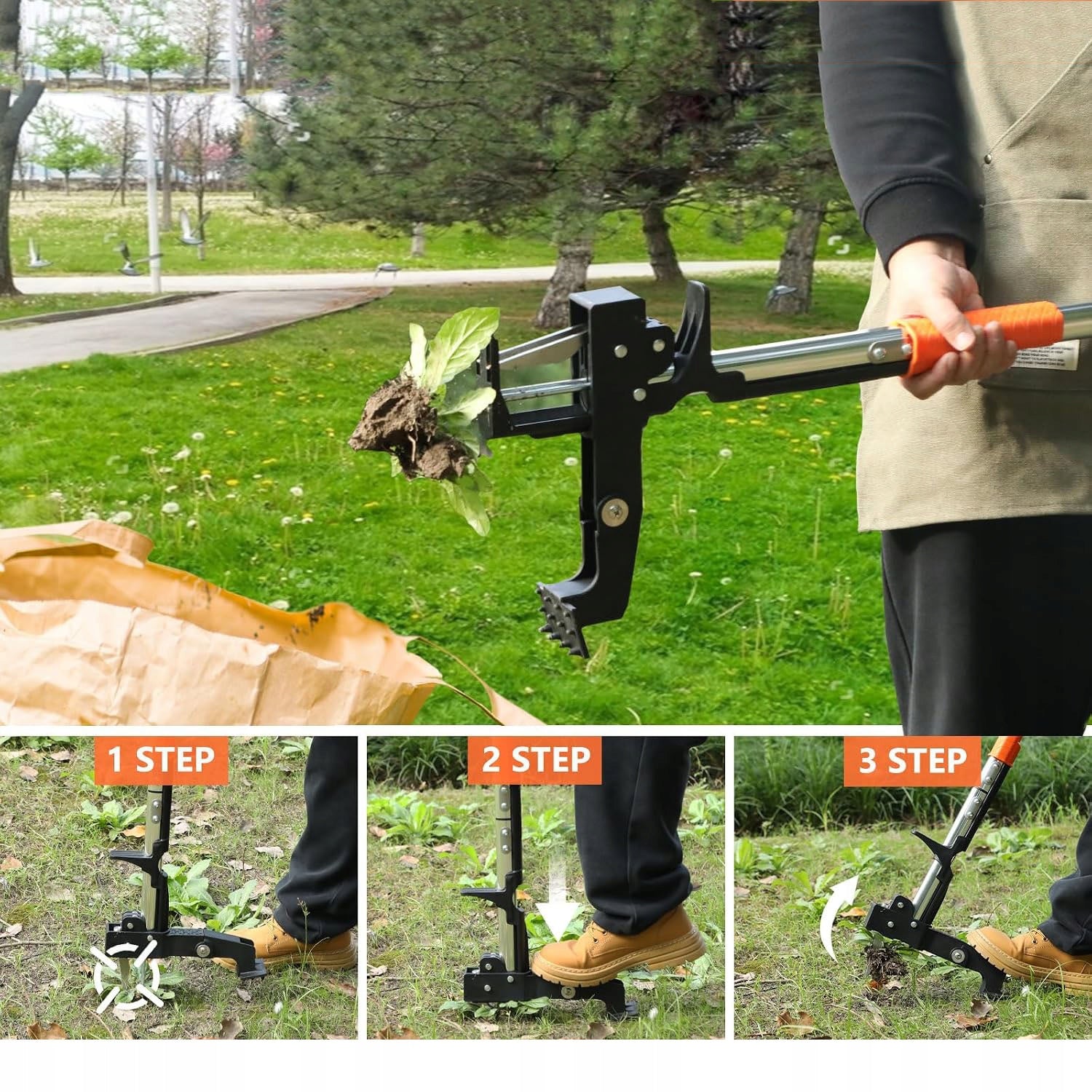 MILK WEED PICKER COMFORTABLE LIGHT CUTTER HAND WEEDING MACHINE 100 cm Manufacturer code 10-2271