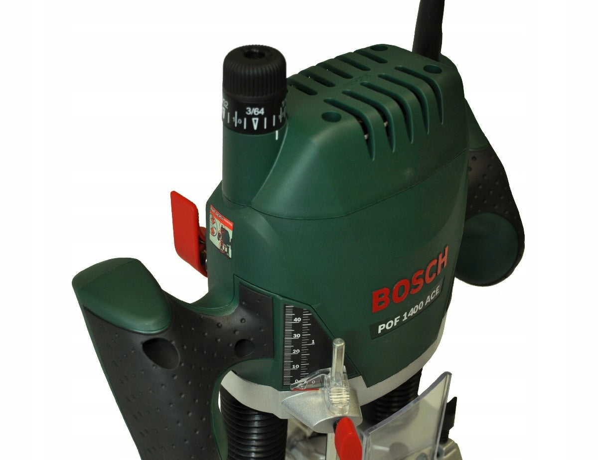 MILLING MACHINE POF 1400 ACE BOSCH + SUITCASE + 1 cutter Milling machine type plunge