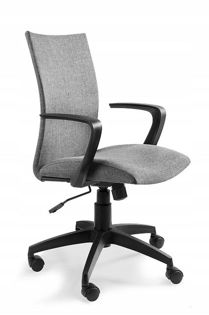 MILLO Swivel Chair Office Grey Fabric Classic Comfortable UNIQUE