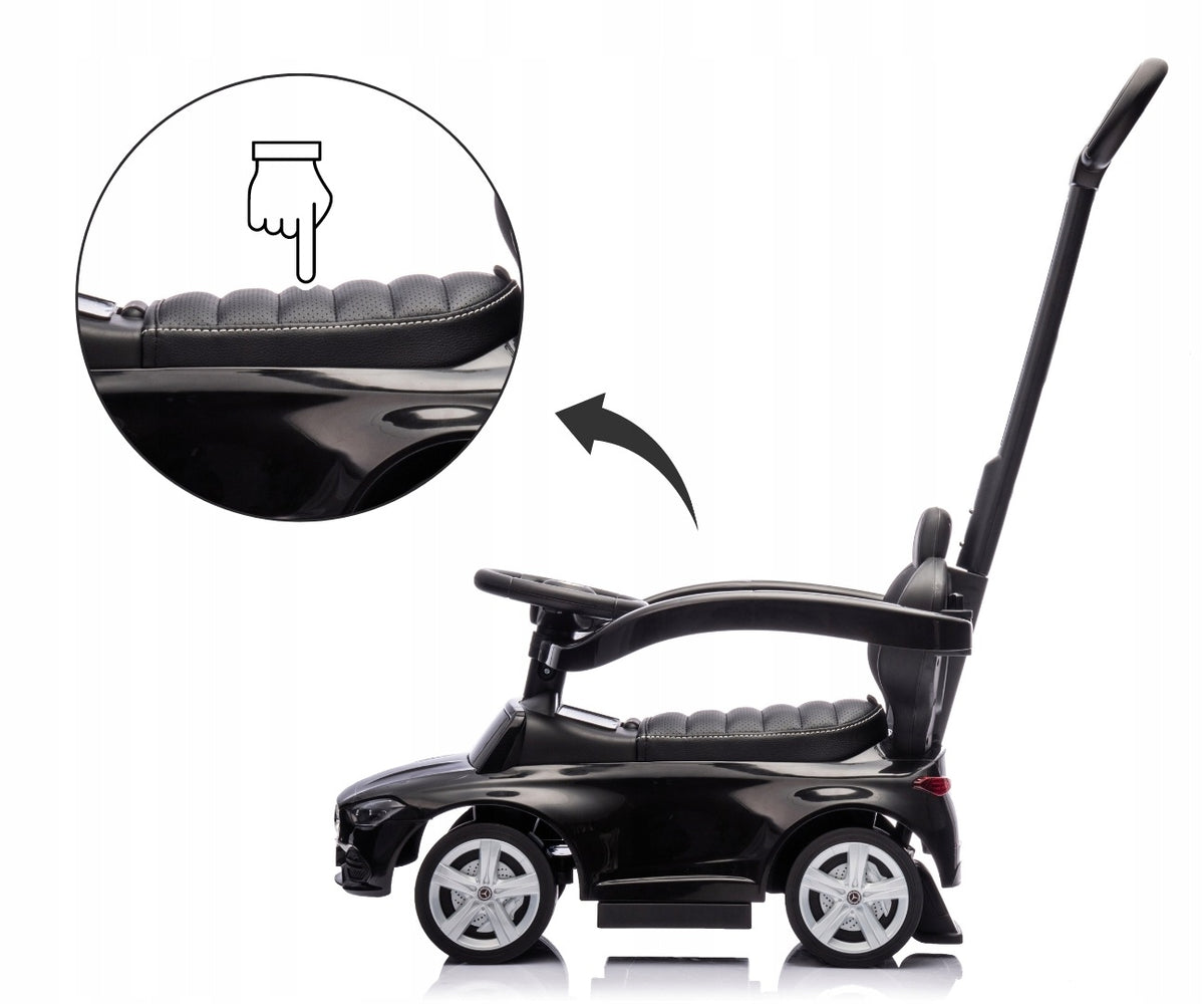 MILLY MALLY Vehicle with handle Mercedes C-Class Deluxe black Brand Milly Mally
