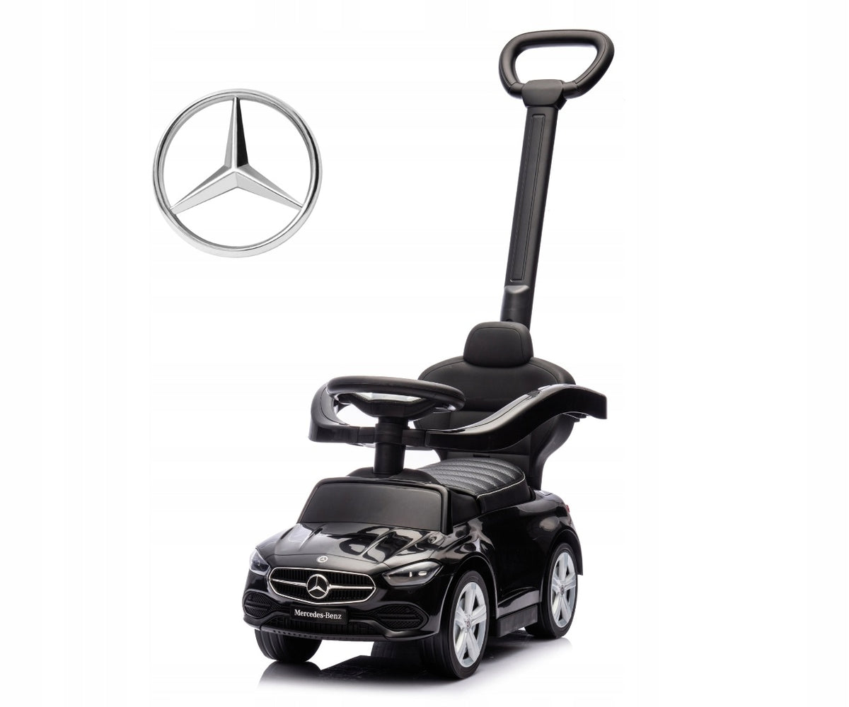 MILLY MALLY Vehicle with handle Mercedes C-Class Deluxe black Manufacturer code MERCEDES C-Class Deluxe Black