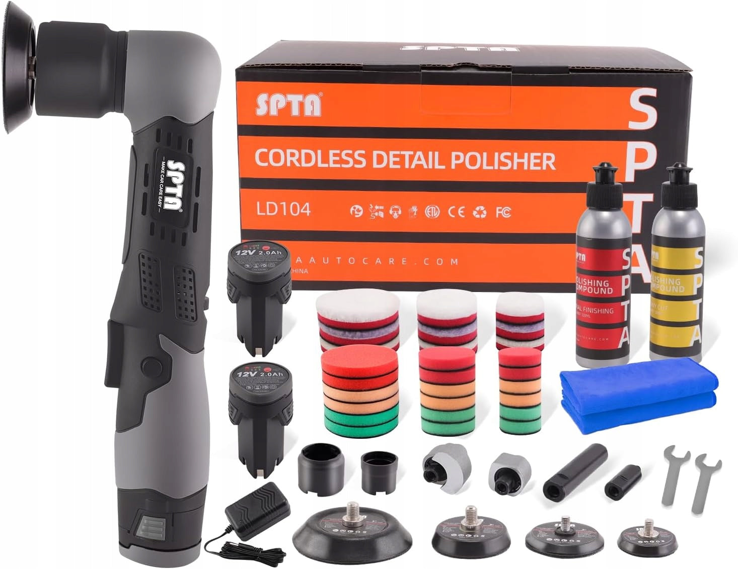 MINI 12V CORDLESS POLISHER FOR POLISHING CAR GRINDING