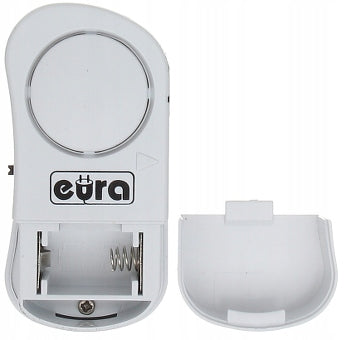 MINI ALARM FOR DOORS AND WINDOWS WINDOW OPENING SENSOR Manufacturer code MINI ALARM DO DRZWI I OKIEN EURA-MA-19A3
